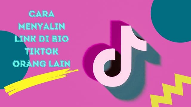 Cara Menyalin Link di Bio TikTok Orang Lain, Works!